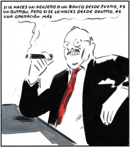Cerebro corrupto Viñeta de Andrés Rábago García. El Roto Cerebro corrupto Viñeta de Andrés Rábago García. El Roto