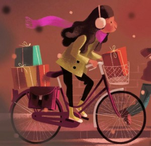 Regalar. Ilustración de Annette Marnat Regalar. Ilustración de Annette Marnat