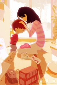 Regalar. Ilustración de Pascal Campion Regalar. Ilustración de Pascal Campion