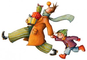 Regalar. Ilustración de Wiebke Petersen Regalar. Ilustración de Wiebke Petersen