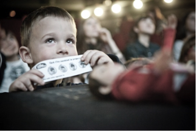 Llevar a un niño al cine... por primera vez