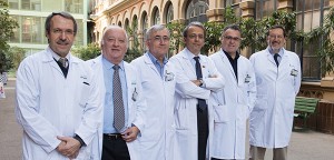 ClarivateAnalytics-nov2016. Dres. Joan Bladé, Jordi Bruix, Elías Campo, Josep Dalmau, Josep M. Llovet y Eduard Vieta.