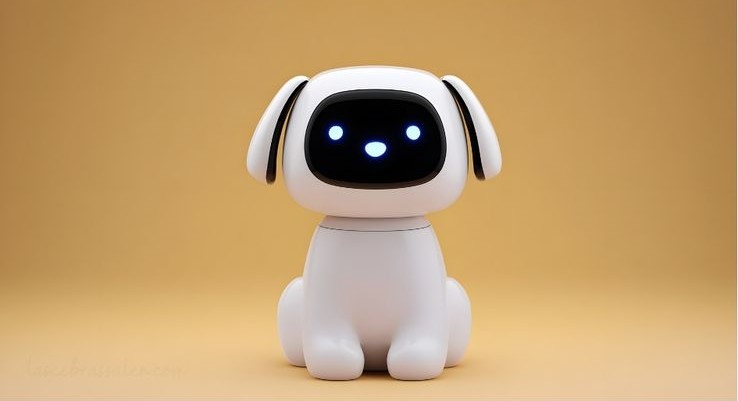 Juguetes conectados con iconos de privacidad y seguridad digital