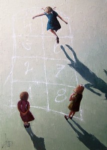 Enseñar jugando. Ilustración de Dima Dmitriev