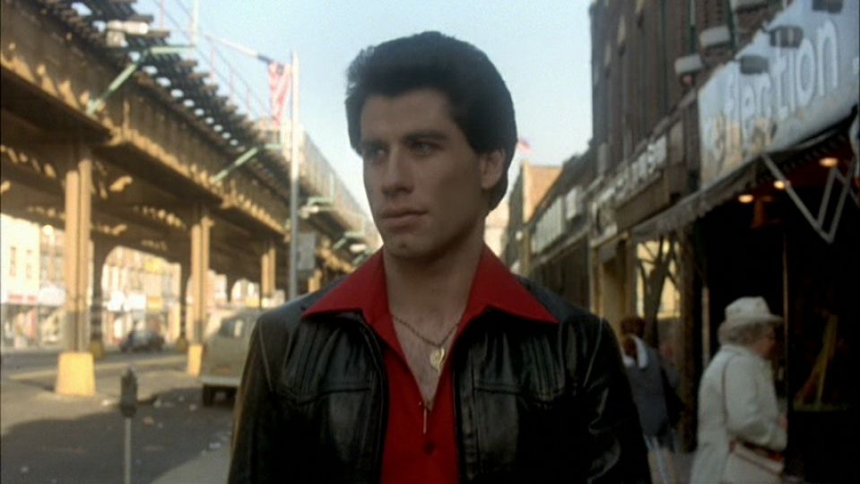 John Travolta en Fiebre del sábado noche (1977)