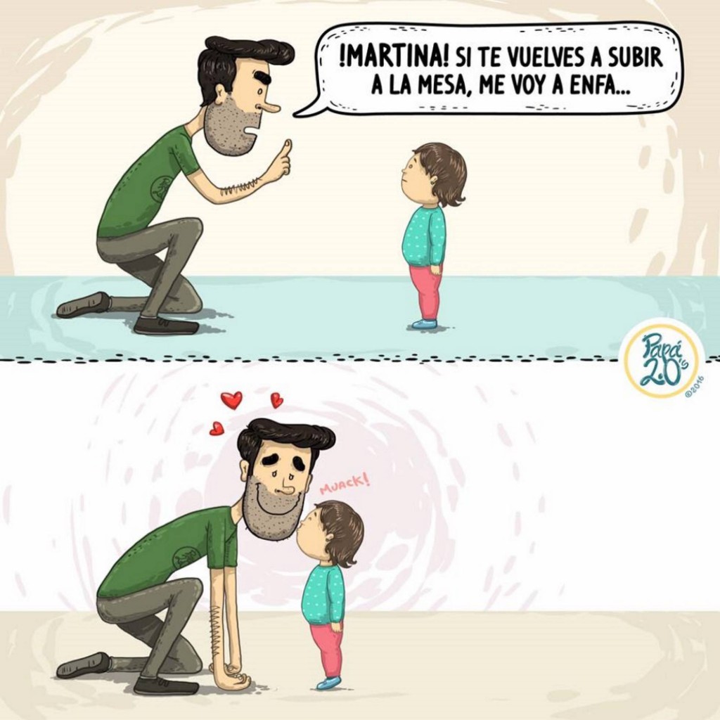 Día del Padre en viñetas