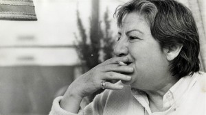 La escritora Gloria Fuertes.