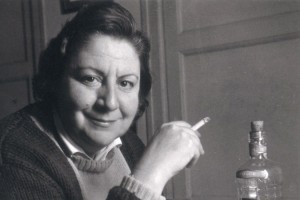 La escritora Gloria Fuertes.
