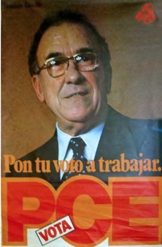 Cartel del Partido Comunista para los comicios de 1979.