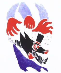 Ilustración de Donatien Mary para el libro ‘El fantasma de Karl Marx’