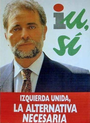 Julio Anguita fue el candidato de Izquierda Unida en 1993.