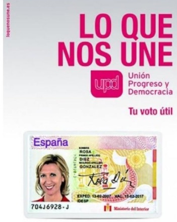 UPyD irrumpió en las elecciones de 2008.