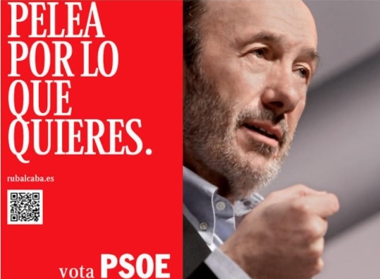 Alfredo Pérez Rubalcaba fue el candidato socialista en 2011.