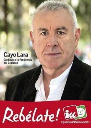 Cayo Lara fue el rostro de Izquierda Unida en 2011.