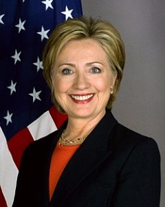 Cuentos de buenas noches para niñas rebeldes. Hillary Clinton en su fotografía oficial como Secretaria de Estado de los Estados Unidos