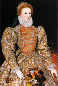 Cuentos de buenas noches para niñas rebeldes. Retrato de Isabel I de Inglaterra, hacia 1575