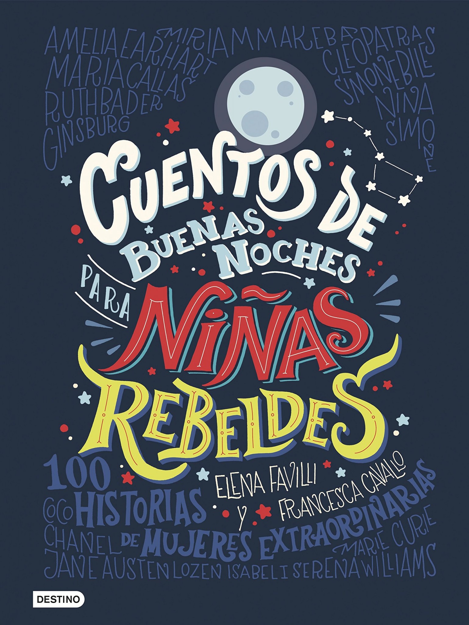 Portada del libro "Cuentos de buenas noches para niñas rebeldes"