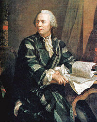 Leonhard Euler por Jakob Emanuel Handmann (hacia 1756)​ Deutsches Museum, Múnich.