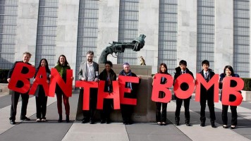 La Campaña Internacional para la Abolición de las Armas Nucleares (ICAN, por sus siglas en inglés) ha sido galardonada con el premio Nobel de la Paz 2017