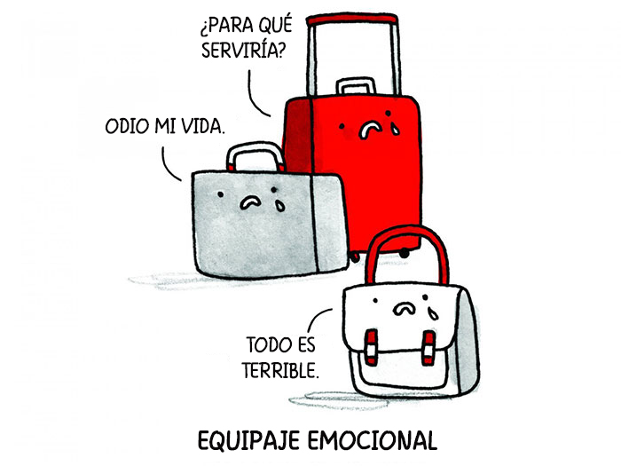 Ansiedad. Ilustración de Gemma Correll.