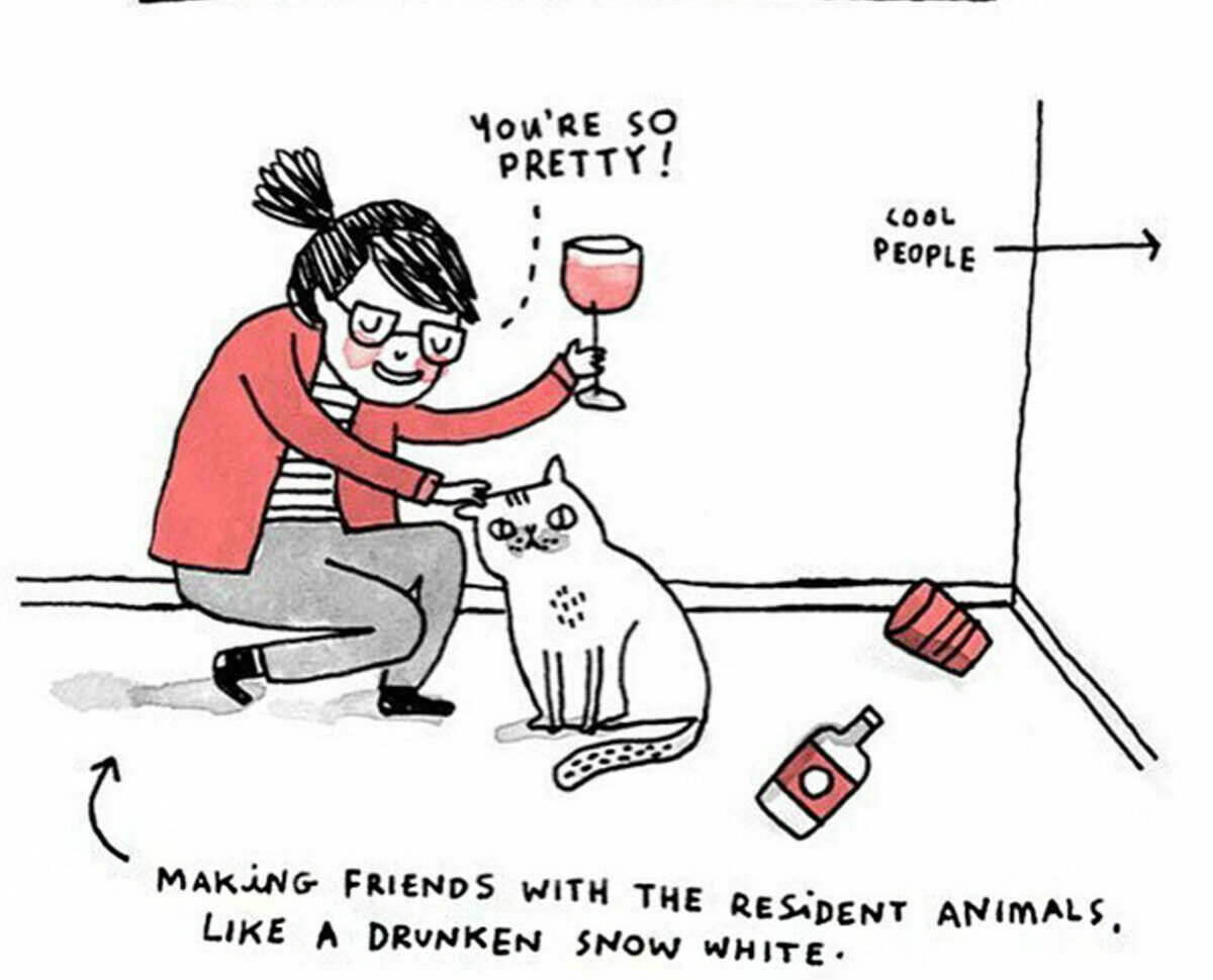 Ansiedad. Ilustración de Gemma Correll.