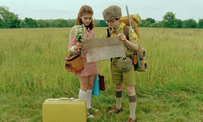 Fotograma de la película Moonrise kingdom (2012)