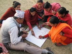 Planificación participativa en Nepal. © ONU-Hábitat