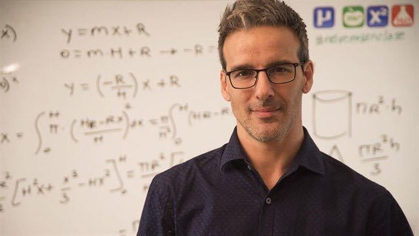 David Calle, profesor de matemáticas