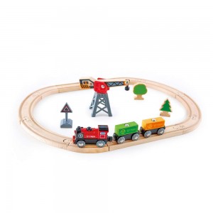 Trenes de juguete de madera para niños