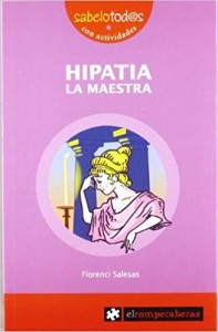 Libros feministas para niñas, niños y jóvenes | Hipatia, la maestra | +9 años