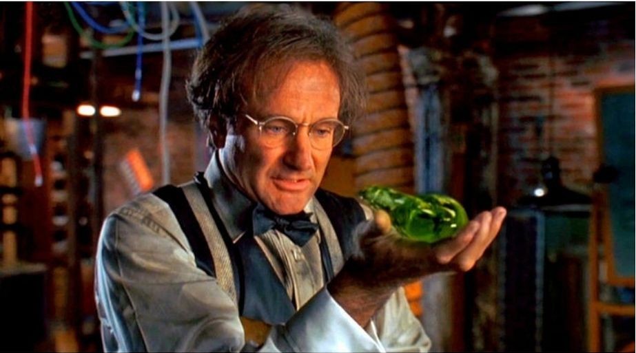 Flubber 1997 película niños ciencia diversión
