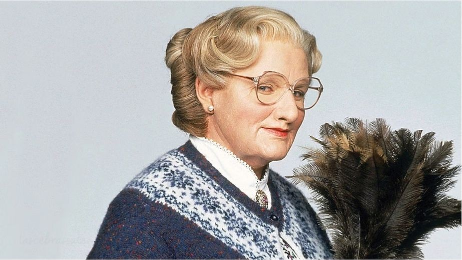 Señora Doubtfire 1993 película valores familiares niños