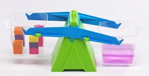 Juegos para aprender matemáticas | Balanza con cubos de 1 litro | +7 años