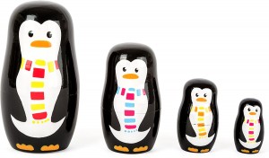 Juegos para aprender matemáticas | Matrioska familia de pingüinos | +3 años