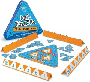 Juegos para aprender matemáticas | Tri-FACTa. Juego de sumas y restas | +6 años