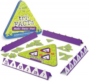 Juegos para aprender matemáticas | Tri-FACTa. Juego de multiplicaciones y divisiones | +8 años 