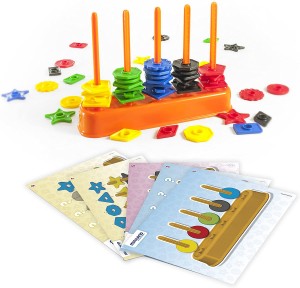 Juegos para aprender matemáticas | Ábaco formas y colores | De 3 a 6 años