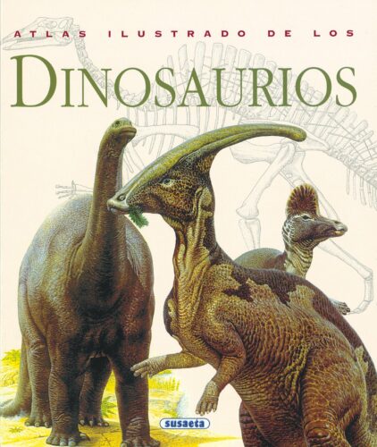 Libros de dinosaurios para niños y adultos | Atlas ilustrado de los dinosaurios | Adultos | 208 páginas