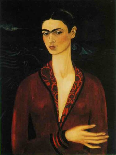 Autorretrato con traje de terciopelo | 1926