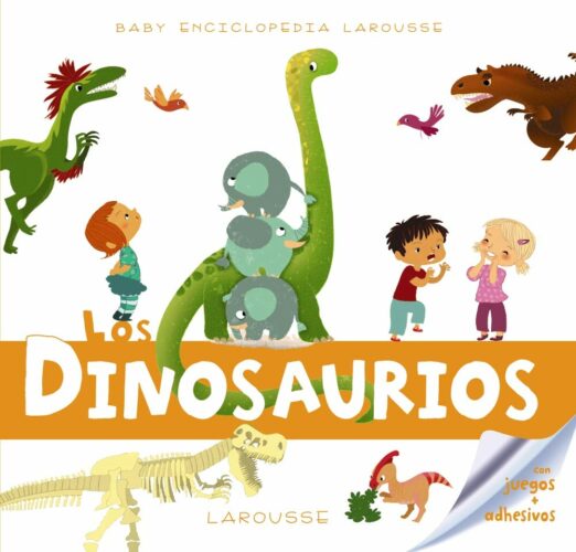 Baby enciclopedia. Los dinosaurios | +3 años | 28 páginas + adhesivos