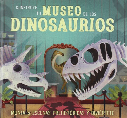 Libros de dinosaurios para niños y adultos | Construye tu museo de los dinosaurios | +10 años | 24 páginas