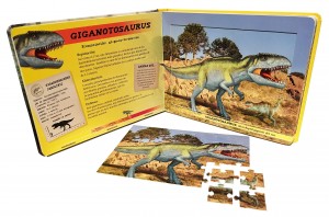 Libros de dinosaurios para niños y adultos | Dino Puzles. Dinosaurios peligrosos. 5 puzles de 35 piezas | +8 años | 10 páginas 