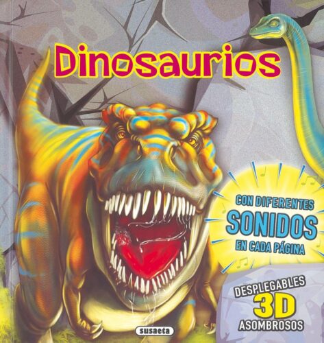 Dinosaurios (con diferentes sonidos en cada página) | +3 años | 12 páginas