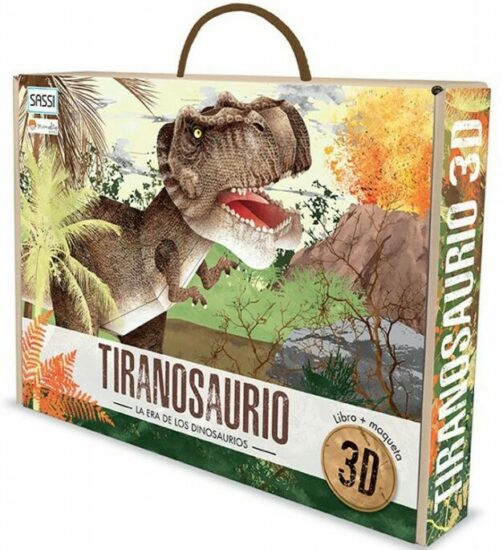 La era de los dinosaurios. Tiranosaurio 3D | +6 años | 32 páginas