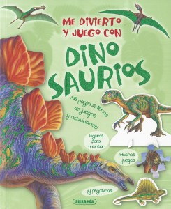 Libros de dinosaurios para niños y adultos | Me divierto y juego con dinosaurios | +6 años | 64 páginas