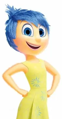 Alegría, personaje de Del revés (Inside Out) de Pixar