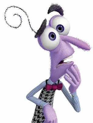 Miedo, personaje de Del revés (Inside Out) de Pixar