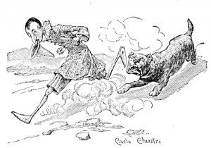 Ilustración de “Las Aventuras de Pinocho” original de Carlo Chiostri.