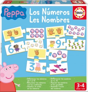 Juguetes y cuentos de Peppa Pig | Aprendo… los números | De 3 a 4 años 