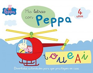 Juguetes y cuentos de Peppa Pig | Mis letras con Peppa - 4 años | A partir de 4 años | 48 páginas